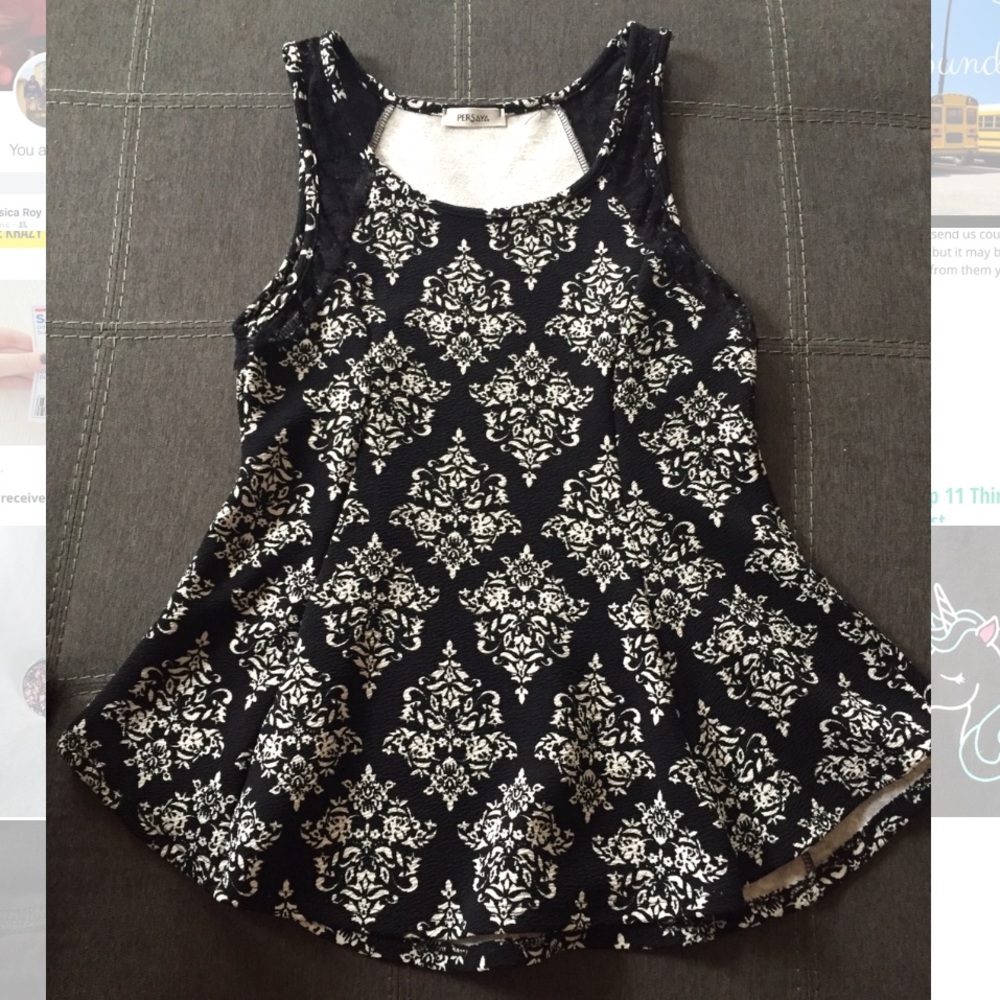 Persaya peplum top #6